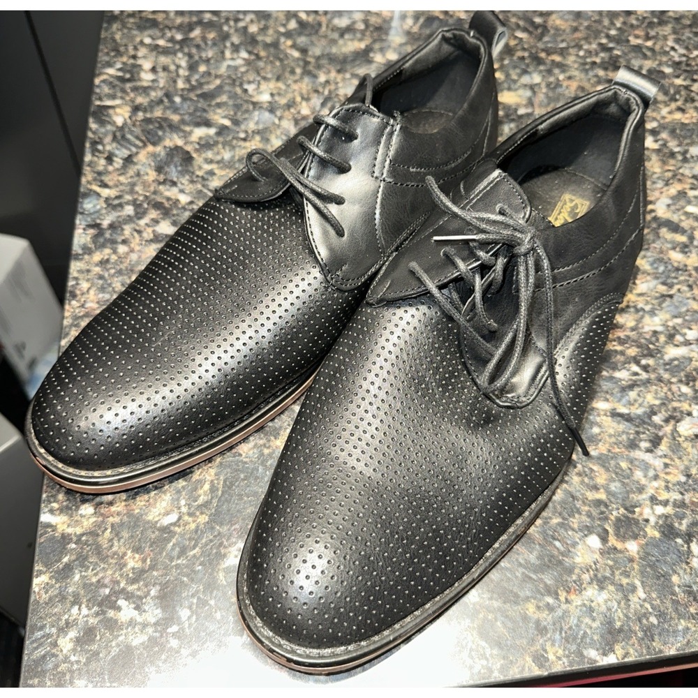 Sedagatti Mens‎ Black Shoes Size 10